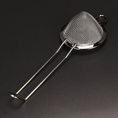 Stainless steel strainer spoon