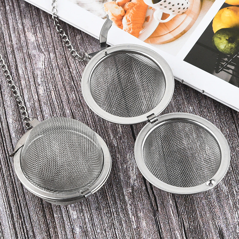 Stainless Steel Supplies Seasoning Jar Tea Strainer Tea Balls