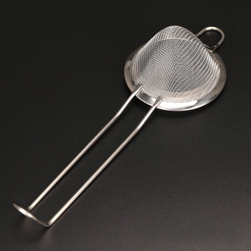 Stainless steel strainer spoon