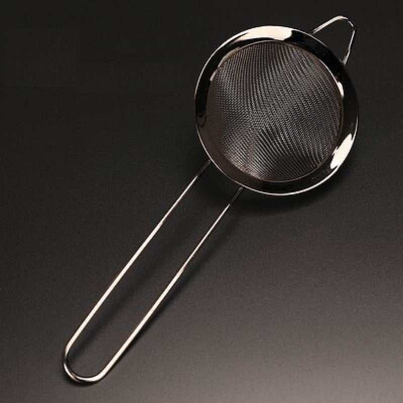 Stainless steel strainer spoon