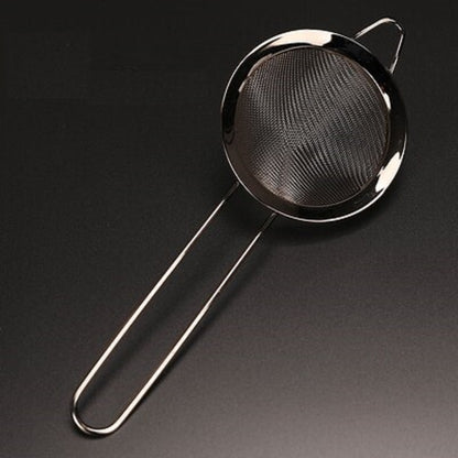 Stainless steel strainer spoon