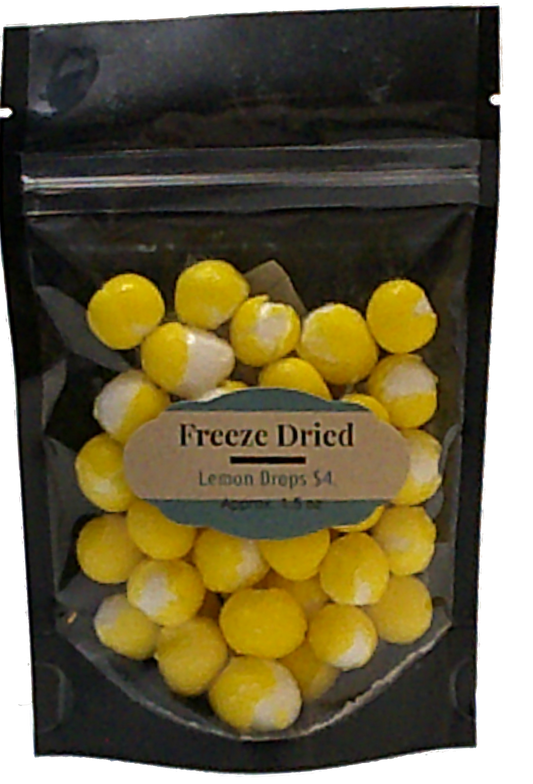 Freeze Dried Lemon Drops